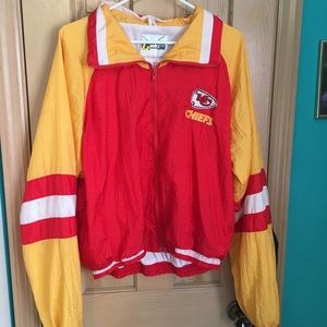 VINTAGE KC CHIEFS WINDBREAKER